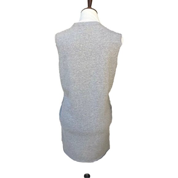 Diesel Women Gray Cotton BlenSleeveless D-Radi Beaded Dress Size S 00SBXI0LAGL - Picture 3 of 12